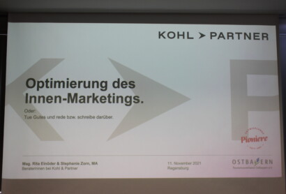 Zweites Seminar mit Kohl & Partner