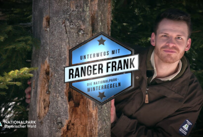 Ranger Martin Frank im Wintereinsatz