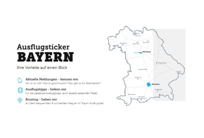 Ausflugsticker Bayern mit Leben füllen