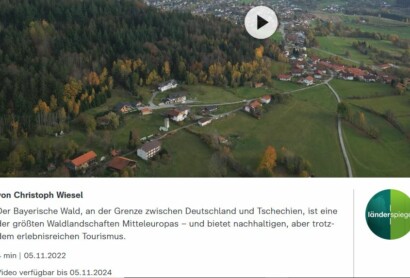 Bayerischer Wald in ZDF Länderspiegel