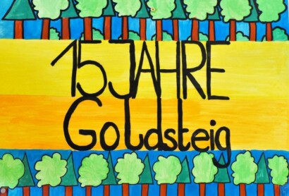 15 Jahre Goldsteig – Jubiläumsmalaktion der Grundschule Wiesenfelden