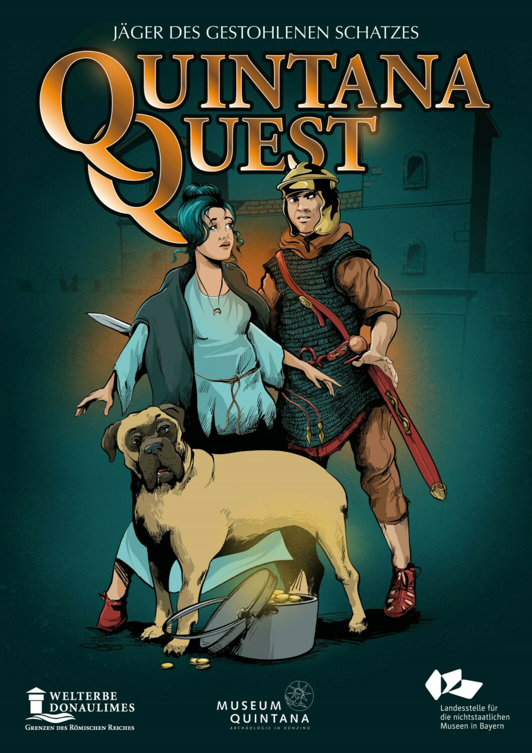 Videospielcover des Spiels Quintana Quest.